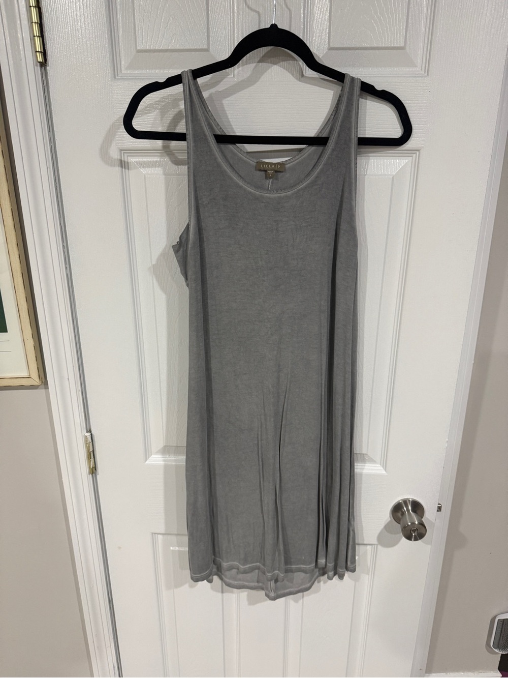 Lilla P Gray Swing Tank Dress